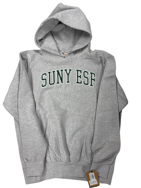Gray hoodie with 'SUNY ESF' on the chest
