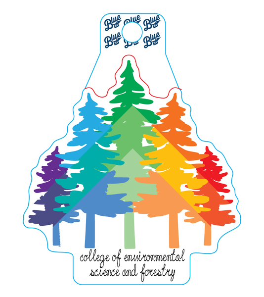 Rainbow Trees Sticker