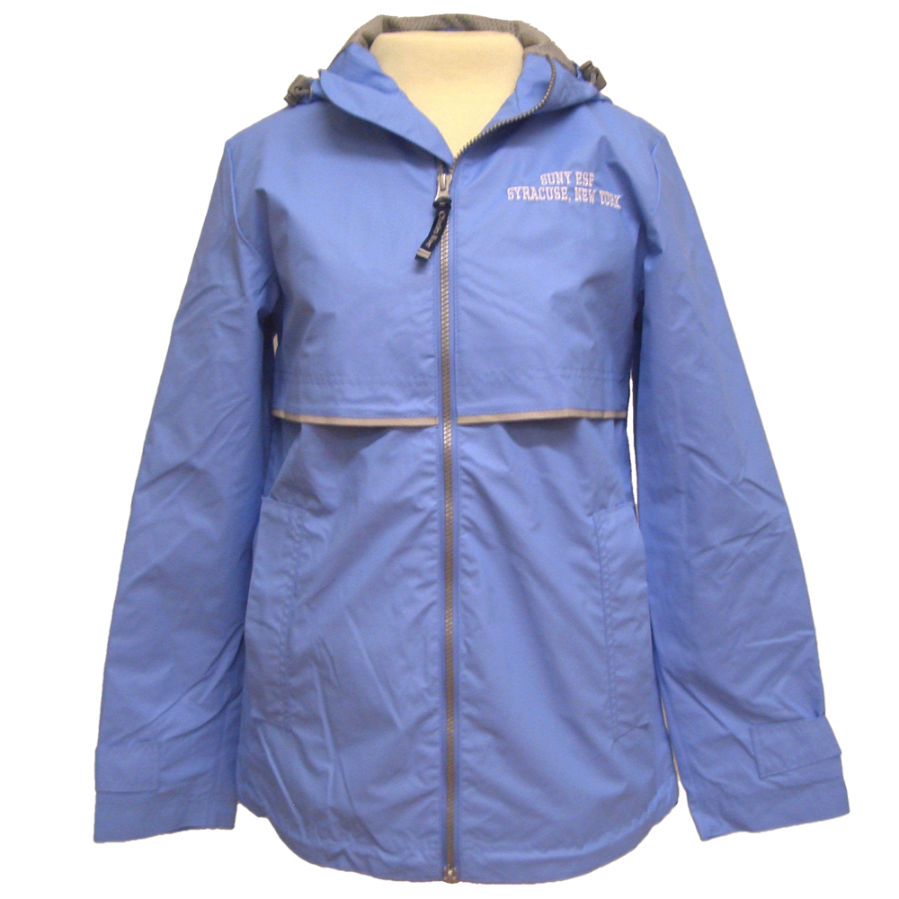 Periwinkle rain jacket hot sale