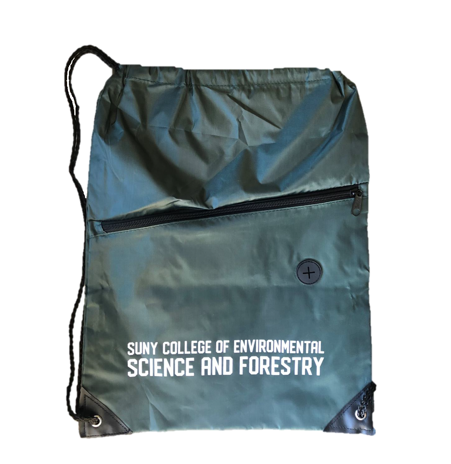 Cinch Sack with Front Zipper ESF College Bookstore