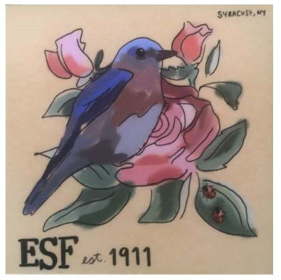 Blue Bird Sticker